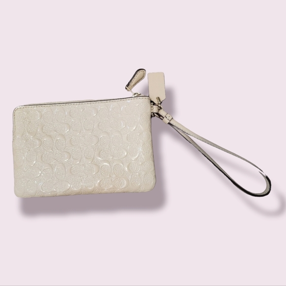 Coach wristlet, OS, Cream - Picture 2 of 3
